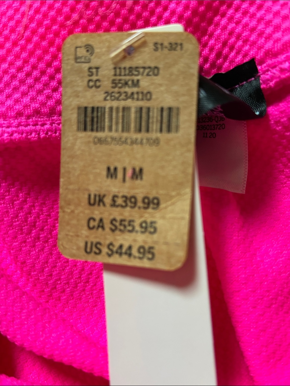 Pink Ribbed Leggings - Picture 6 of 9
